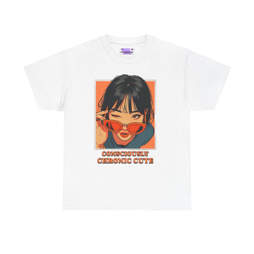 Chic Graphic Tee for Trendsetters | Consciously Chronic Cute, Casual Wear, Gift for Friends, Everyday Fashion, Comfortable Style