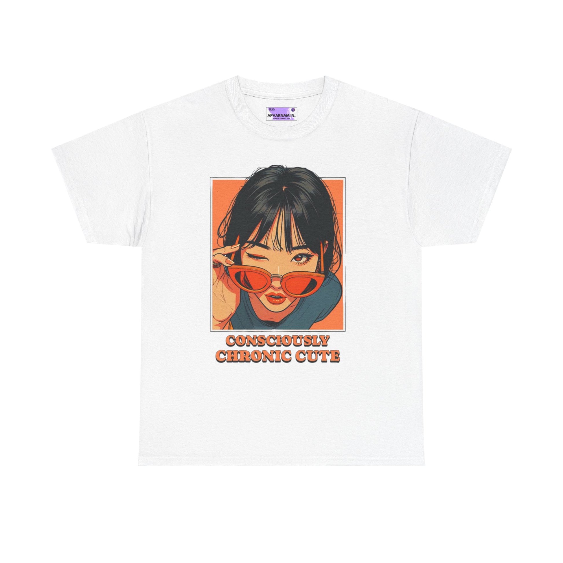 Chic Graphic Tee for Trendsetters | Consciously Chronic Cute, Casual Wear, Gift for Friends, Everyday Fashion, Comfortable Style