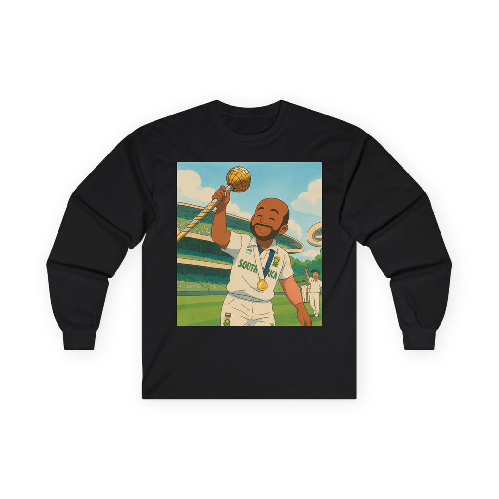 Champion Spirit Long Sleeve Tee - Sporty Graphic, Perfect for Athletes, Gifts for Sports Events, Celebrations, Motivational Apparel