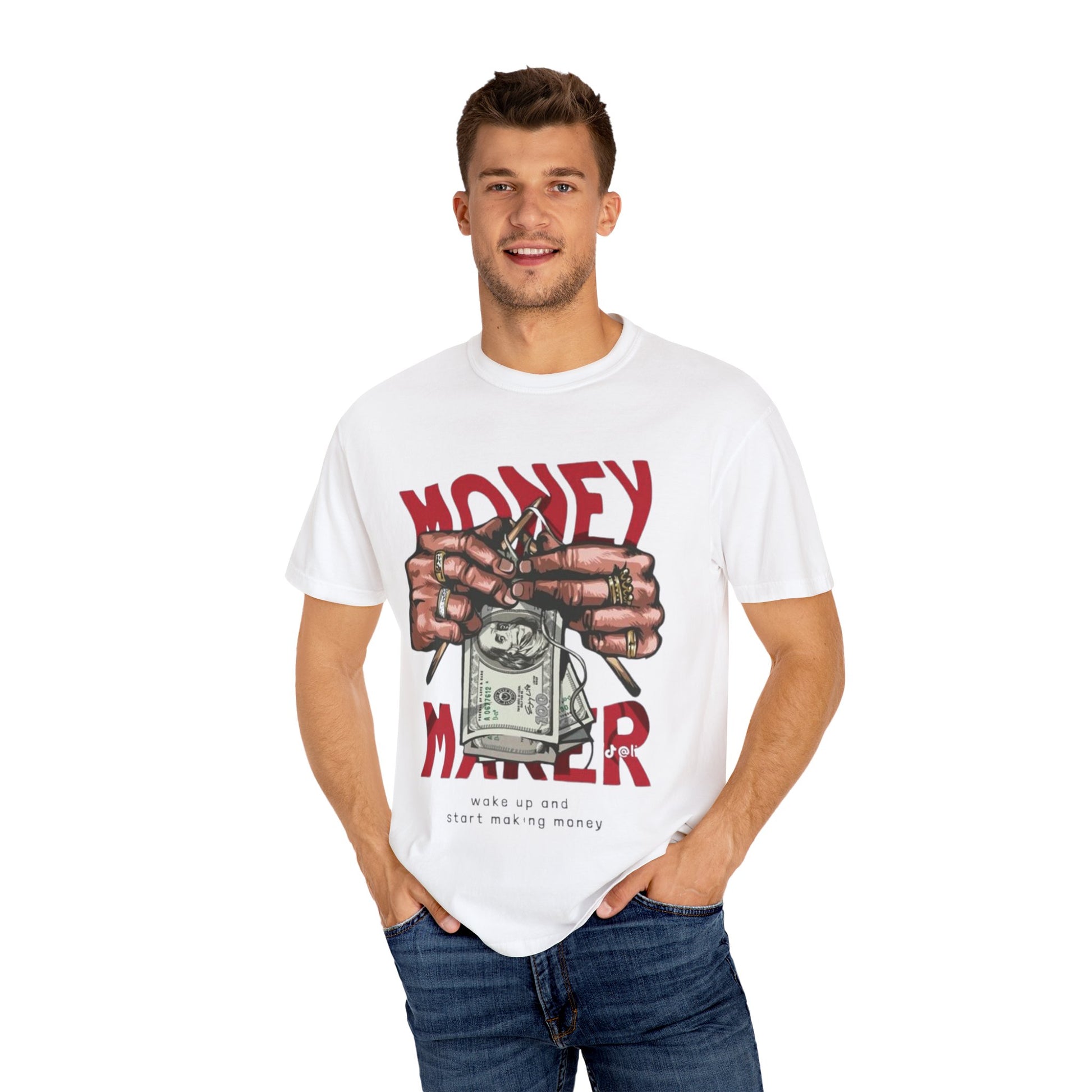 Money Maker Graphic Unisex T-Shirt | Trendy Streetwear, Casual Wear, Gift for Entrepreneurs, Unique Tee for Men and Women