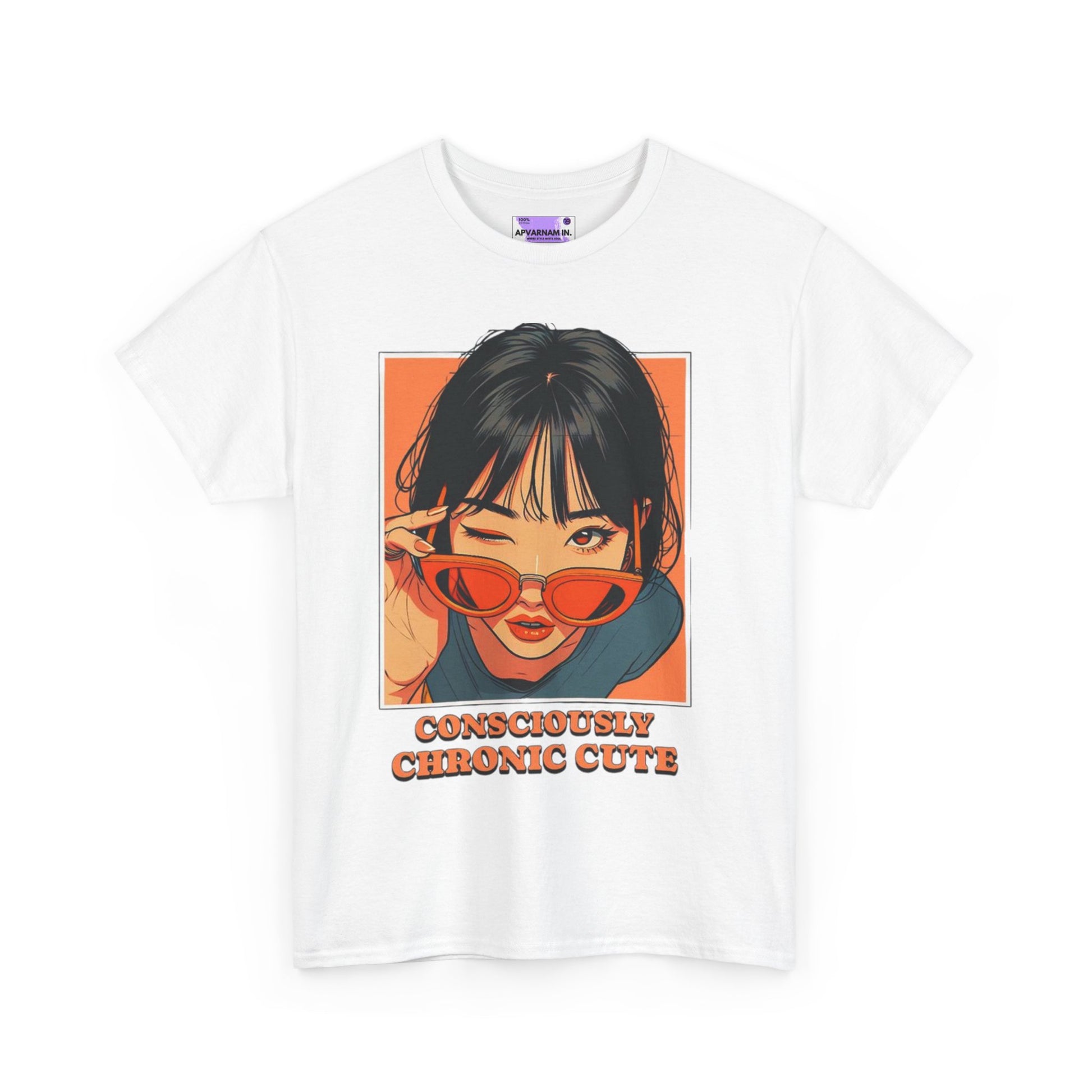 Chic Graphic Tee for Trendsetters | Consciously Chronic Cute, Casual Wear, Gift for Friends, Everyday Fashion, Comfortable Style