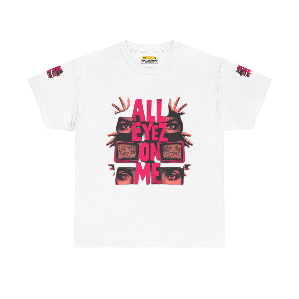 Bold Graphic Tee – All Eyez on Me, Unisex T-Shirt for Hip Hop Lovers, Streetwear Fashion, Perfect for Festivals and Casual Outings, [...]
