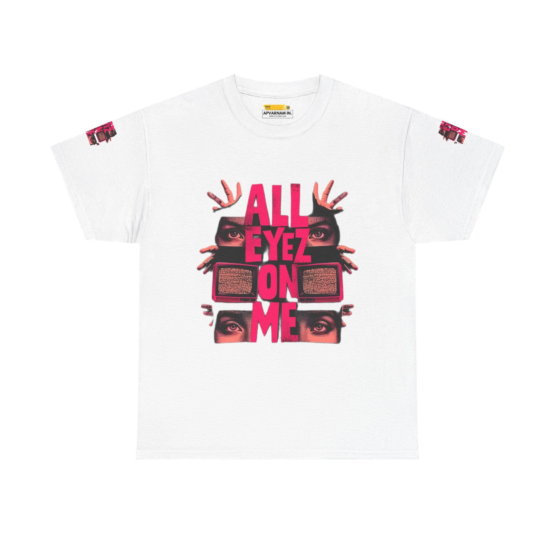 Bold Graphic Tee – All Eyez on Me, Unisex T-Shirt for Hip Hop Lovers, Streetwear Fashion, Perfect for Festivals and Casual Outings, [...]