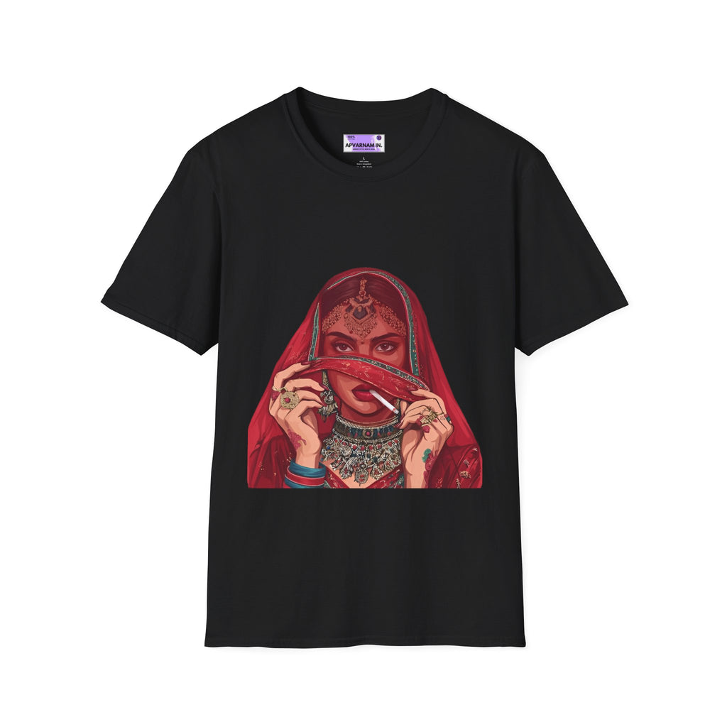 Vibrant Cultural Graphic Tee, Unique Unisex Tee, Festival Fashion Shirt, Ethnic Art T-Shirt, Bold Expression Wear