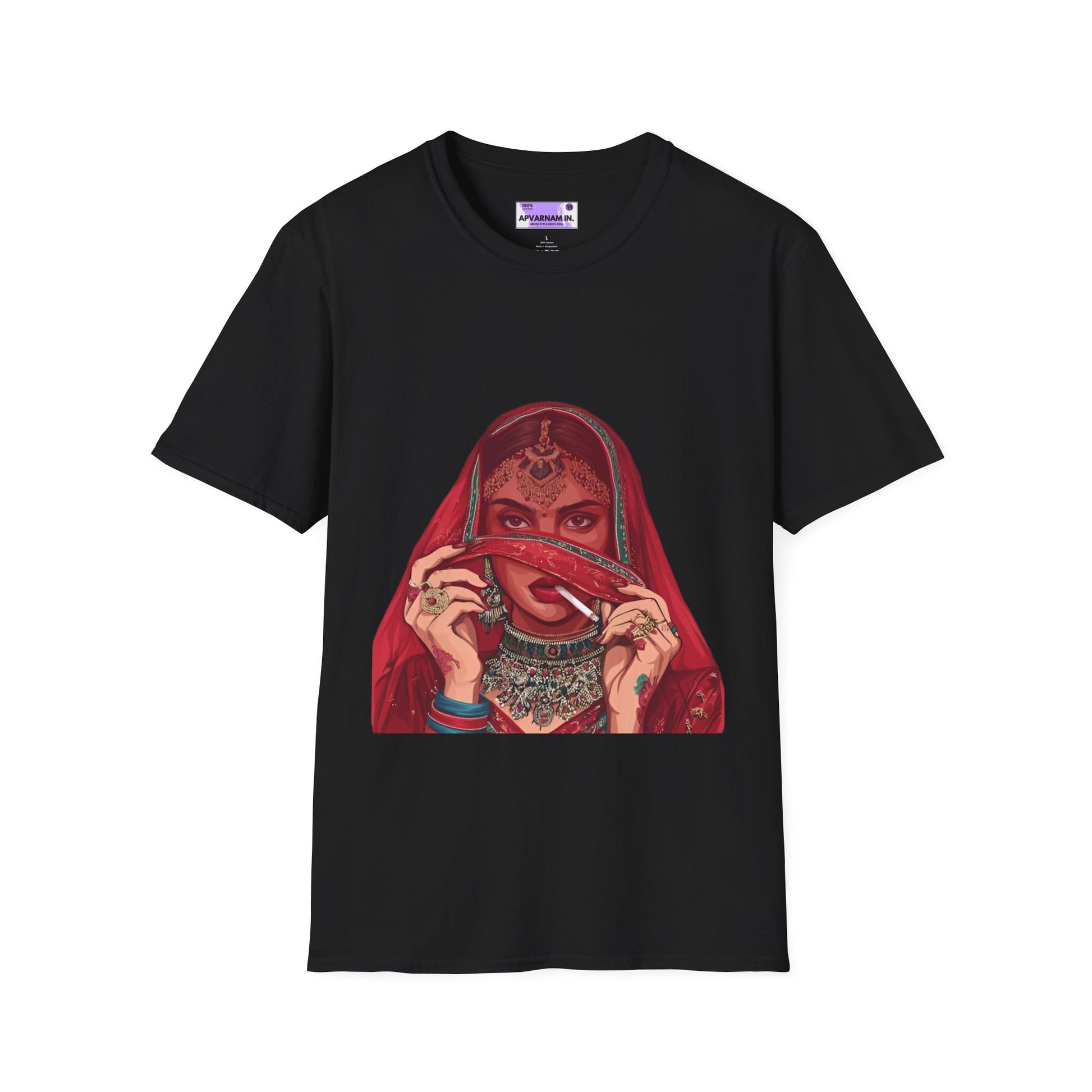 Vibrant Cultural Graphic Tee, Unique Unisex Tee, Festival Fashion Shirt, Ethnic Art T-Shirt, Bold Expression Wear