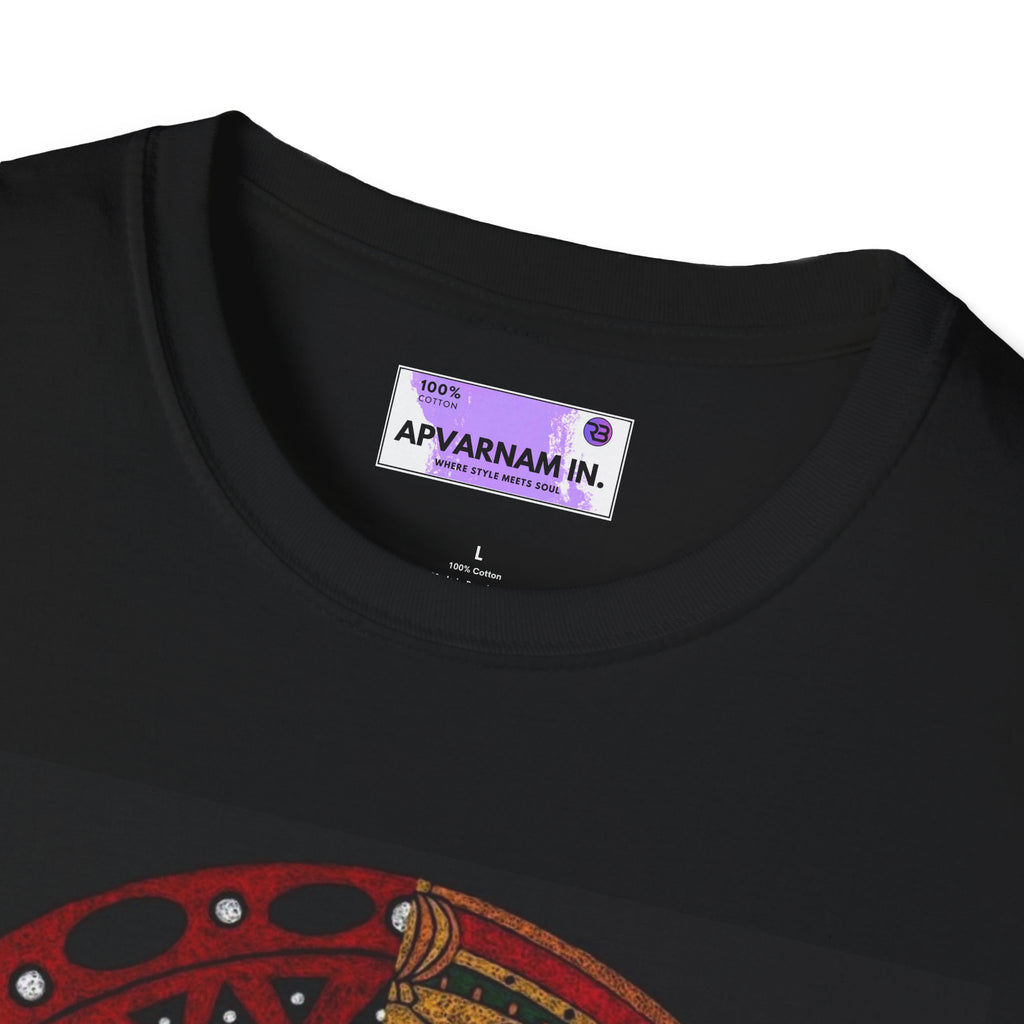 Cultural Statement Tee: Artistic Unisex T-Shirt, Unique Gift for Art Lovers, Festival Apparel, Eco-Friendly Wear