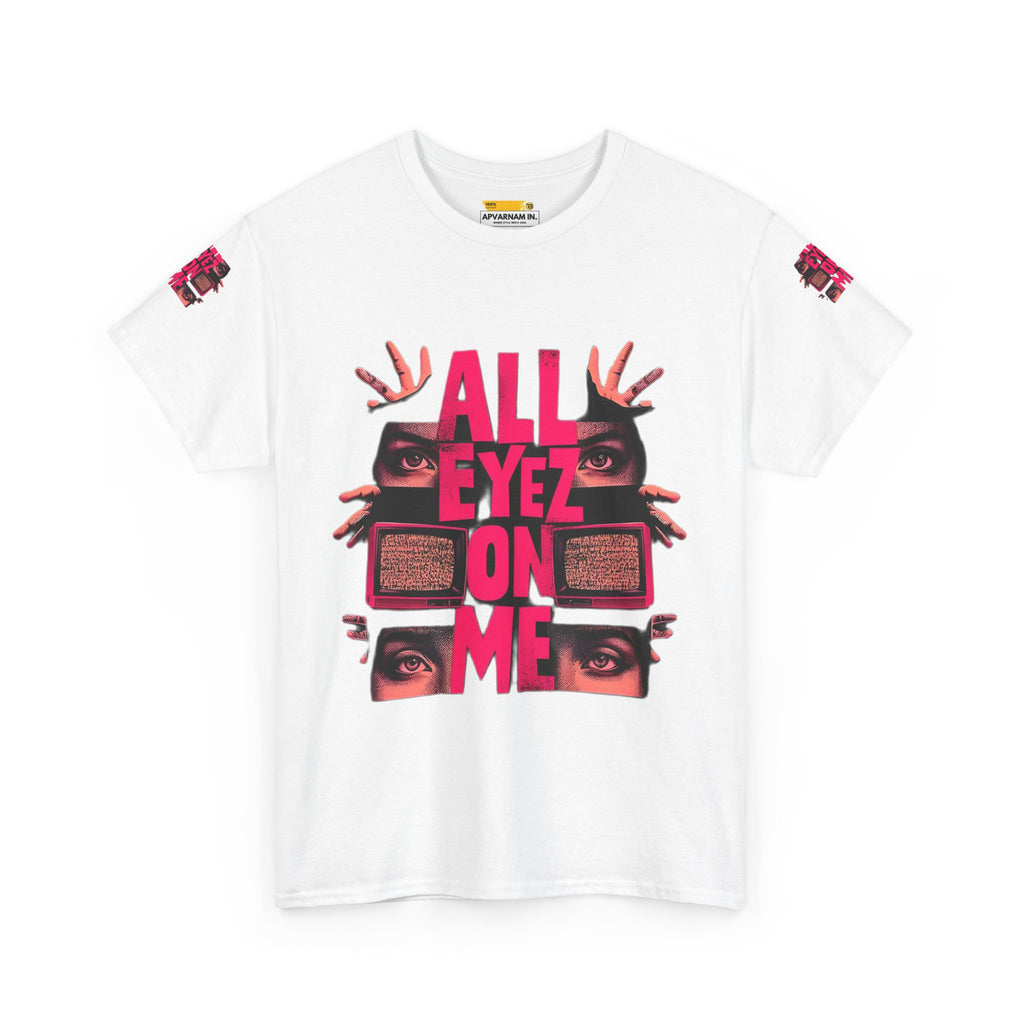 Bold Graphic Tee – All Eyez on Me, Unisex T-Shirt for Hip Hop Lovers, Streetwear Fashion, Perfect for Festivals and Casual Outings, [...]